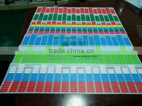 New style sound active flashing equalizer el car sticker ,customing your own design