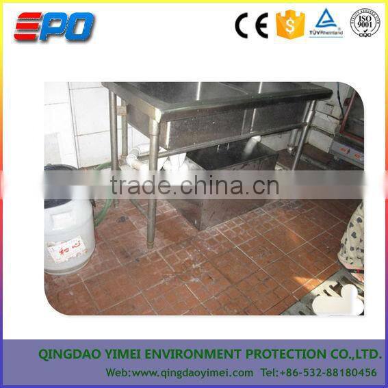 High efficience Full Stainless steel grease trap , Oil-water seperator for restaurant