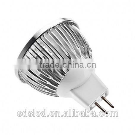 LED spotlight LED Spot Light MR16 4W Warm White high power spotlight DC12V