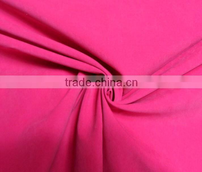Factory direct sales Twill Polyester / Nylon peach skin fabric for Garment,blouse,trousers,beach shorts etc