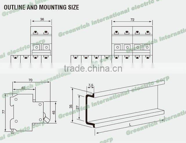 DZ65L SERIES EARTH LEAKAGE CIRCUIT BREAKER