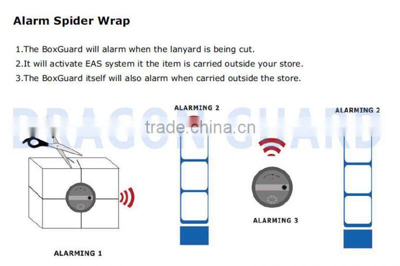 Spider wraps detacher 3 spider wraps eas hard tag