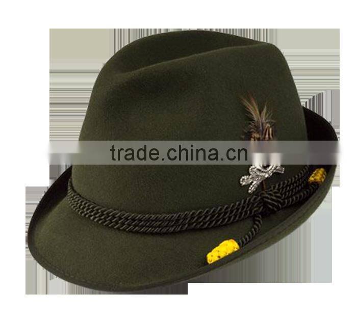Newly designed Wool Felt Trilby Fedora Hat