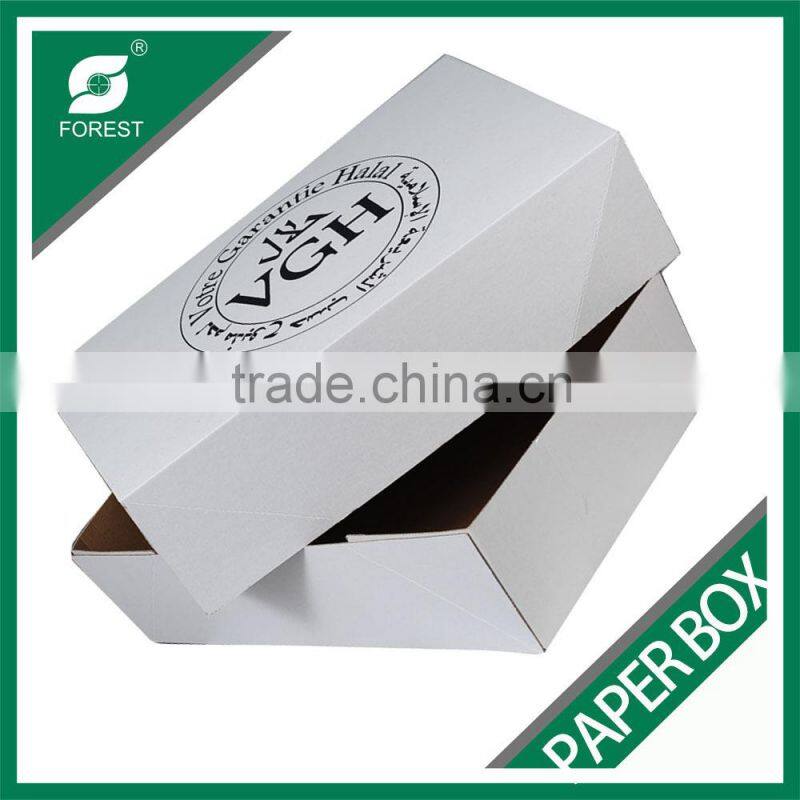 MEAT PACKAGING BOX WITH LID