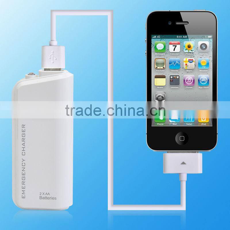 2xAA LR6 Alkaline battery Emergency charger