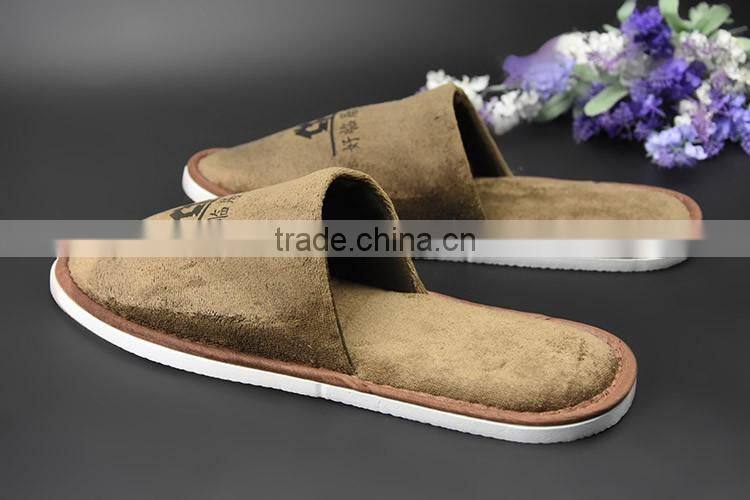 Hot selling custom hotel slippers spa eva slippers hotel