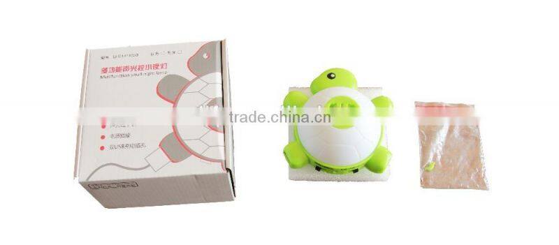 Energy saving smart light turtle voice sound sensor light baby small night LED light