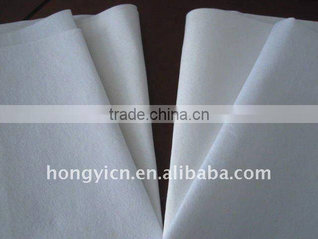 100% polyester nonwoven fabric for shoe interlinings