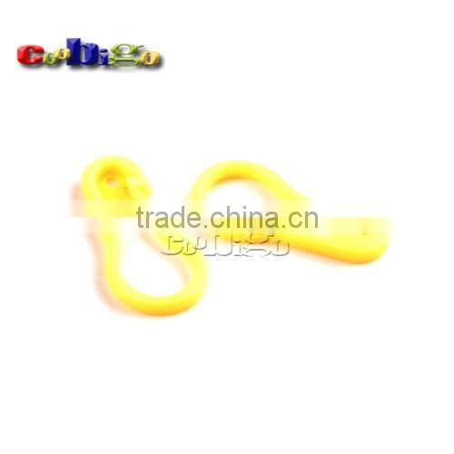 7/8"Length Plastic Colorful Safety Pins For Label Tags Fasteners Charms Baby Shower #FLQ001-A(Mix-s)