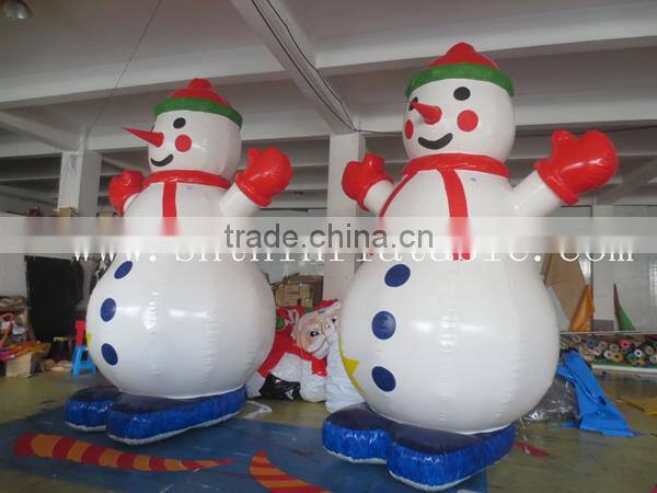 inflatable christmas snowman/large snowman decorations