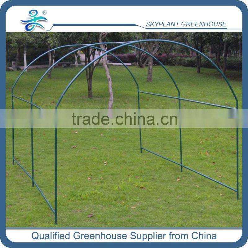 Metal poly tunnel garden yard greenhouse for agriculture