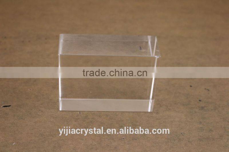 yijia crystal glass blank noted cube