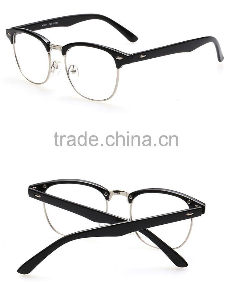 plastic half frame optimum optical reading glasses