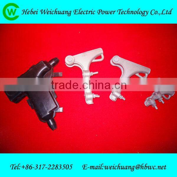 dead end clamp for overhead line fitting