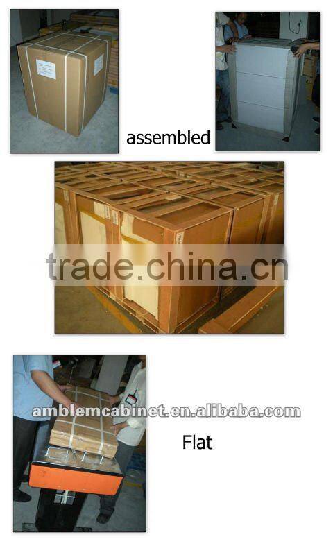 Louver Board PVC Kitchen Cabinets