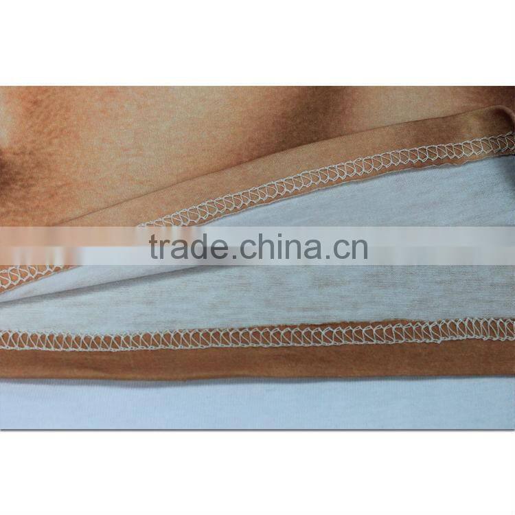 Wholesales custom 3d printing sexy design for men t shirts