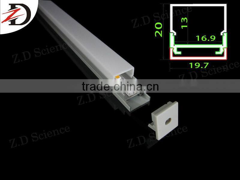 Housing Wall Mounting Aluminium Profile Linear Lights Extruded Channel