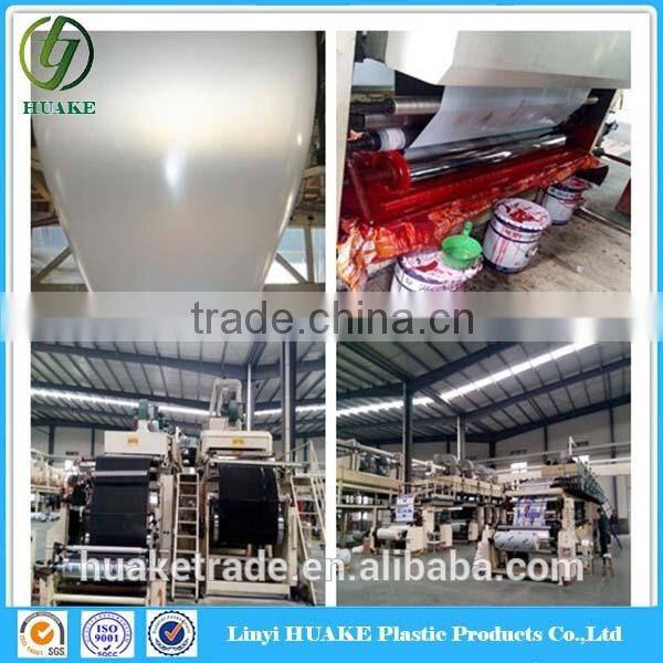 Black And White Self Adhesion Film For Plastic Surface