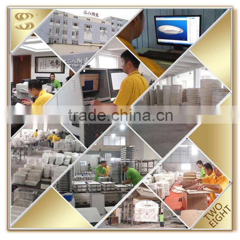 High quality hotel chinaware, wholesale dishes for buffet