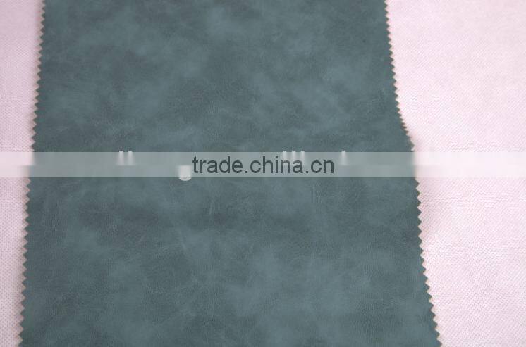 Colorful yangbuck pu leather for pu leather shoes