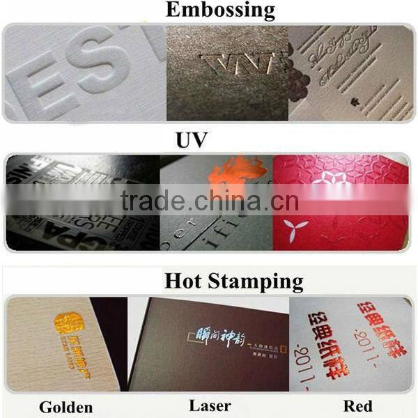 custom design printed product paper brochure