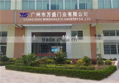 High speed automatic fold up door folding door