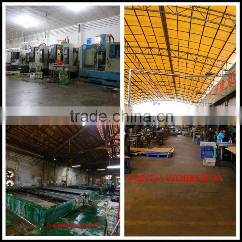 Aluminum decorative panels for household electric appliance