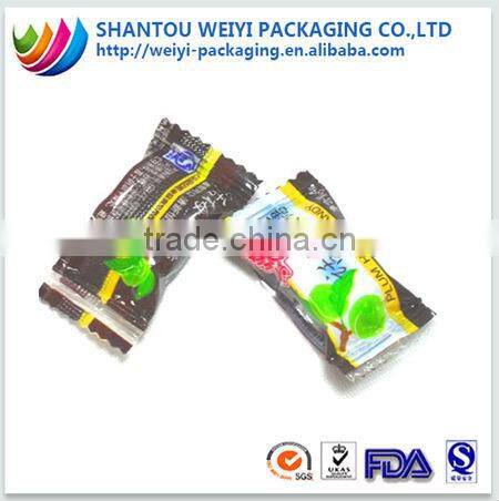 ice candy packaging/plastic sugar packaging bag export to japanese