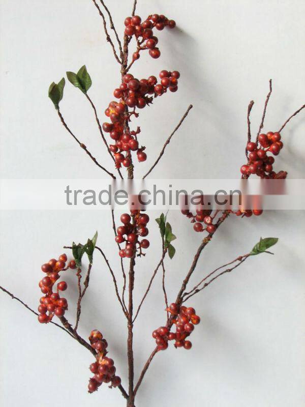 2011 NEW Artificial Flowers Artificial Fruits 32" Artificial Berries Spray