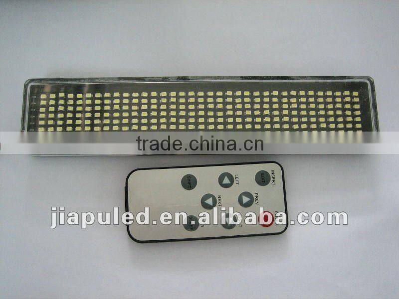 2015 car show Digital led car advertising sign display
