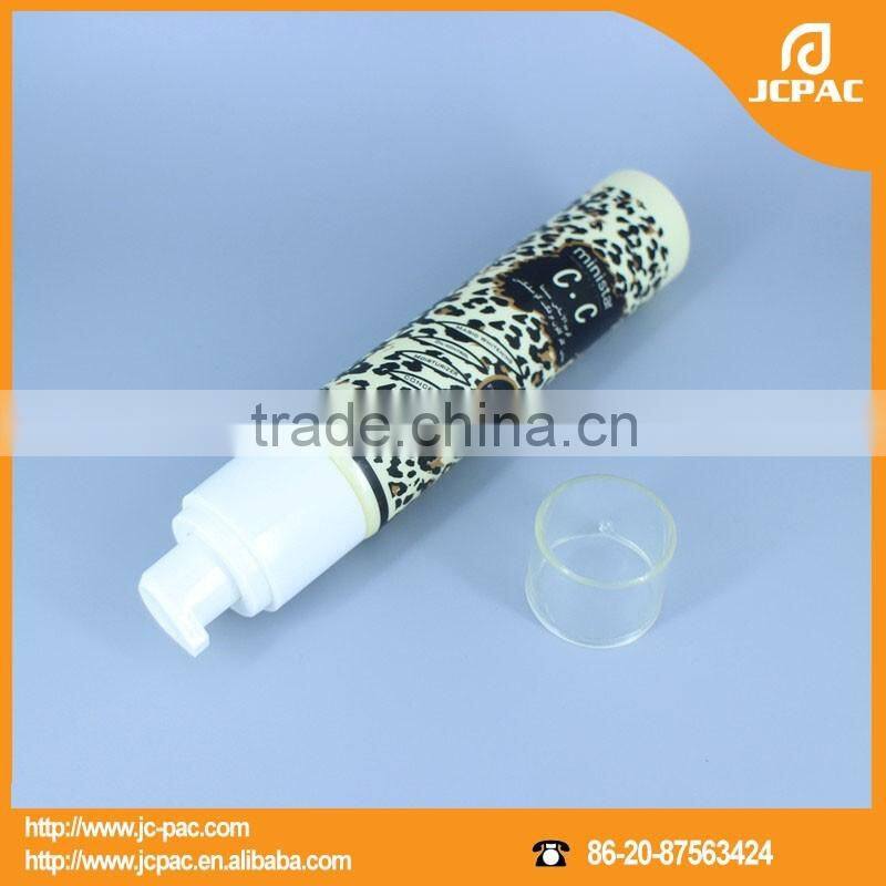 Wholesale Free Samples 25ml Airless Pump Tube Packaging, Airless Pump Tube with Labeling