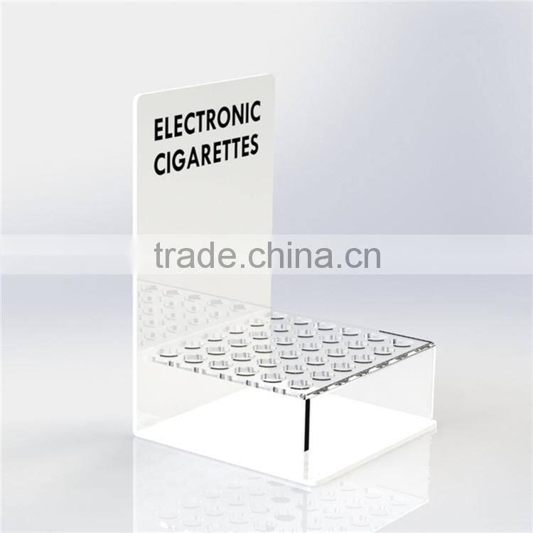 Custom acrylic electronic cigarettes display rack, cigarettes display box, pen holder