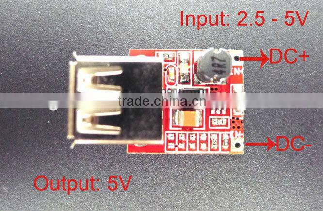 Phone Power supply DC DC Converter 3V to 5V 1A Boost Module