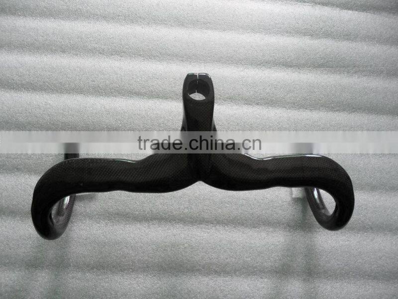 Professional design super light HB005 bicycle full carbon road integrated handle bar