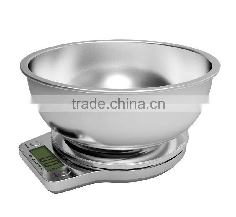 electronic kitchen food scale 5kg/1g digital kitchen scale printing customizable VKS302-03
