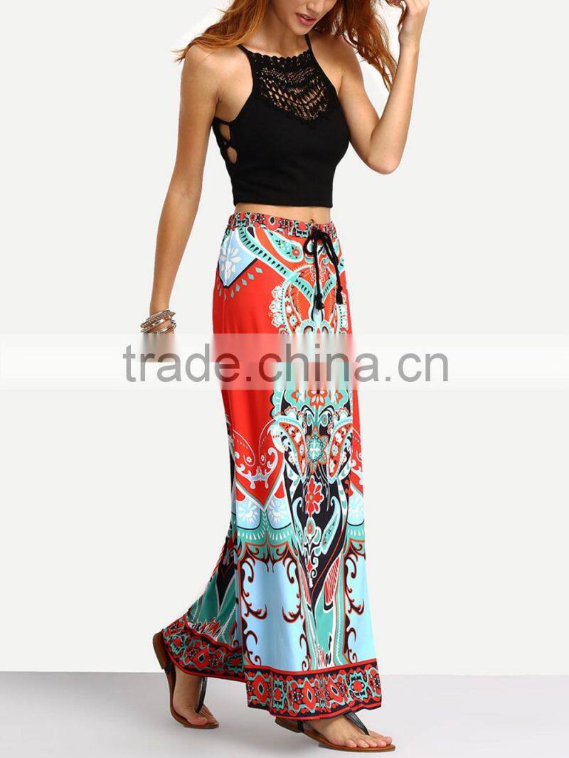 2016 Casual skirt for women, long casual muslim skirt