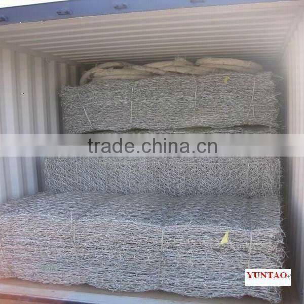 Galvanized Hexagonal Wire Mesh Gabion Box