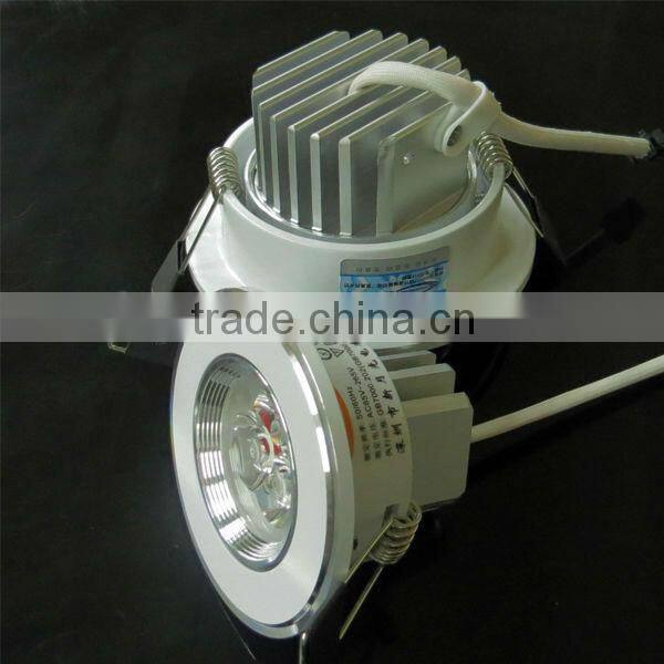 3w led ceiling light lamp with aluminum die casting housing