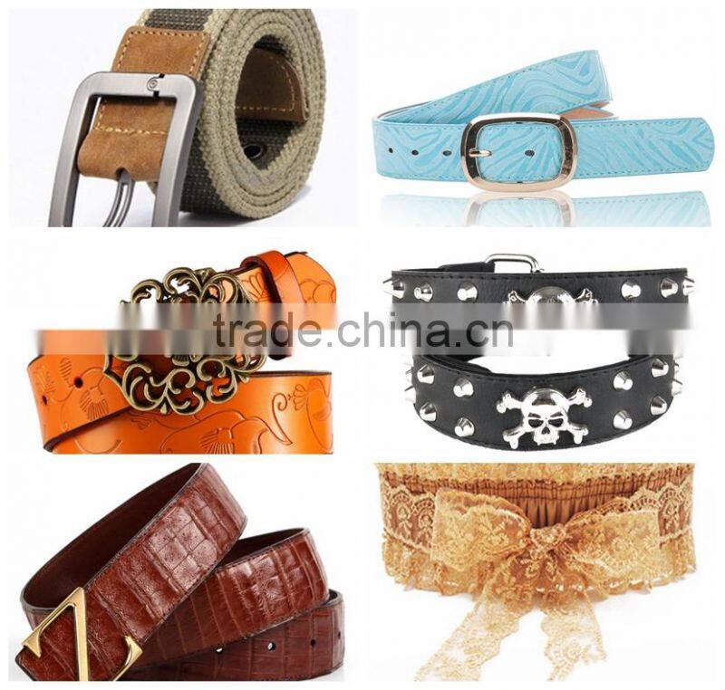 Latest 2015 fashion bead braid fabric belt