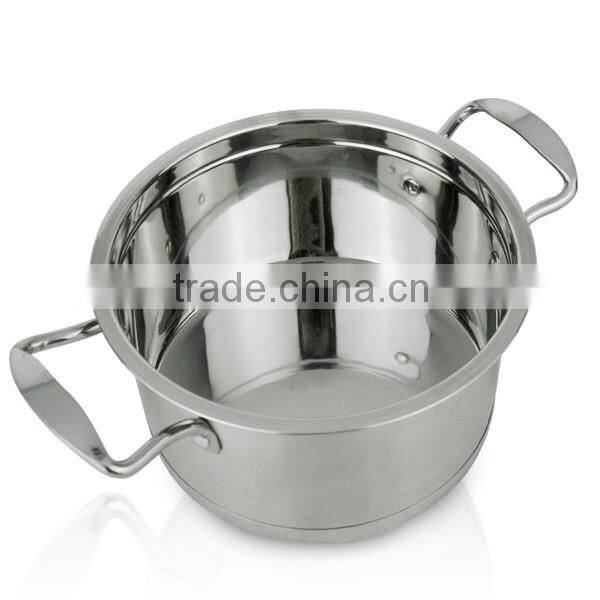 New premium product stainless steel cookware set