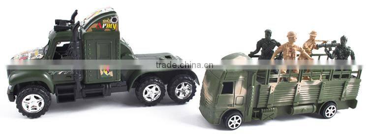 High quality military soldier toy friction plastic trucks for sale