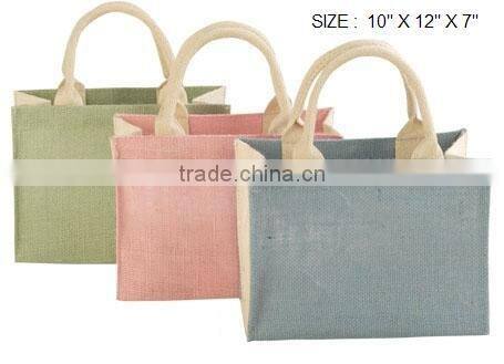 Recyclable Natural Jute Shopping Bag