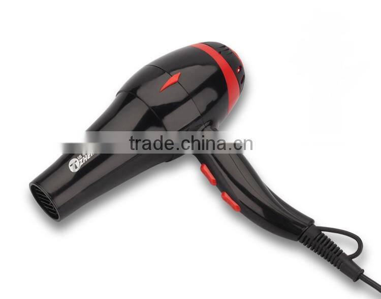 China Supplier High Temperature 2100W AC Motor Professional Hair Dryer With Diffuser