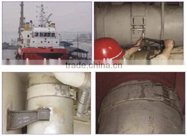 High quality and low price ZR-2 Type double disc cast iron surface plate repair clamp