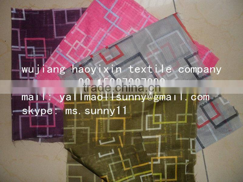 100D voile fabric/ organza fabric/ georgette fabric/ curtain fabric/ decorative fabric