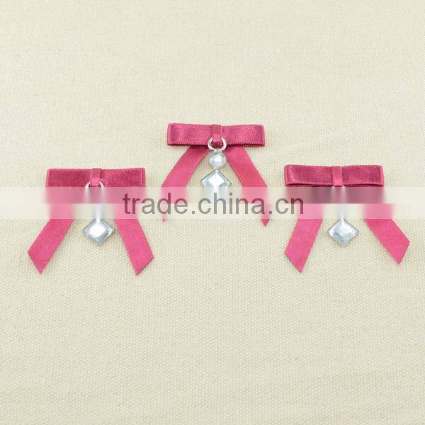 Newest style 100 percent handmade underwear satin ribbons