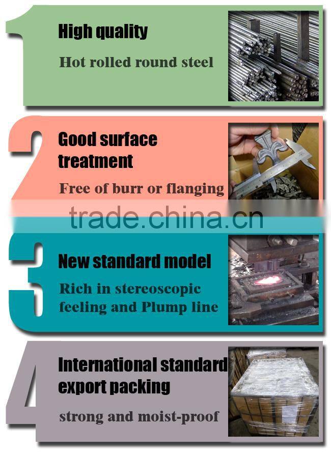 spearheads for wrought iron fence made by Benxiang BX40.072