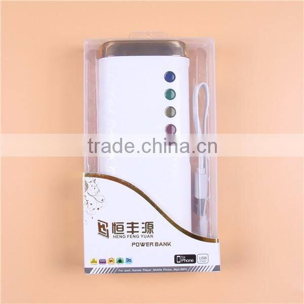 Wholesale 15000mAh Mobile Power Bank with 3 USB
