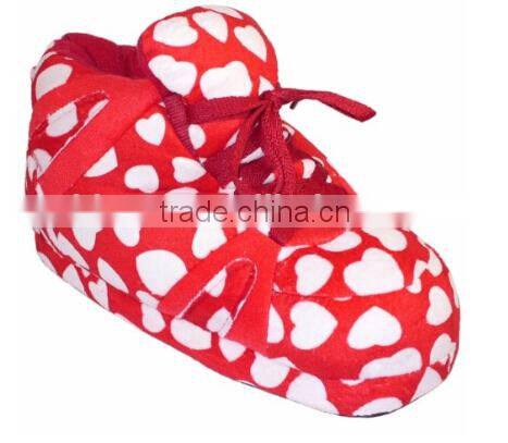 2016 winter women's sneaker slipper,Machine Wash,polyester,1" Foam Rubber Bottom, No Skid Bottoms