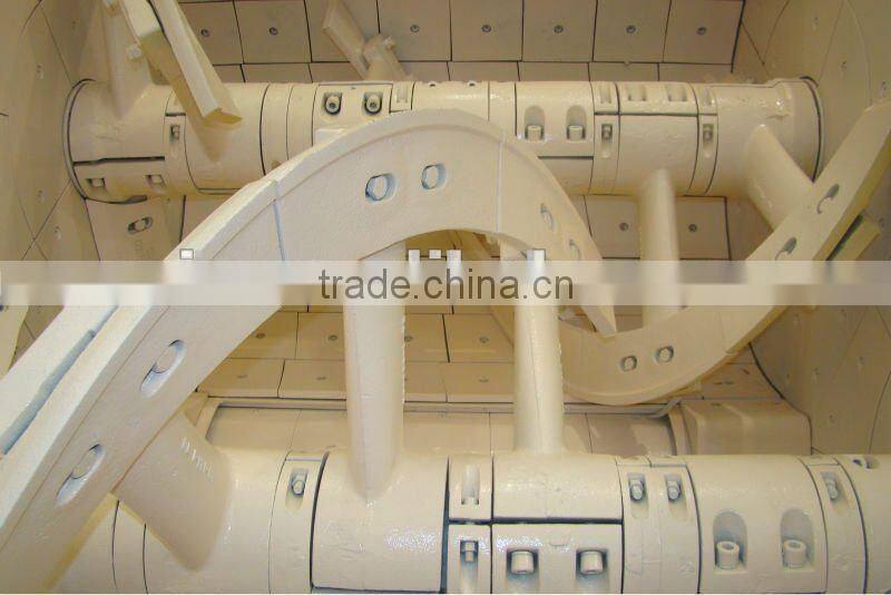 KTSL 4000 spiral type Twin shaft concrete mixer